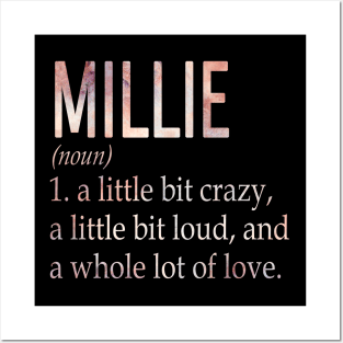 Millie Girl Name Definition Posters and Art